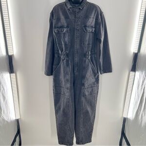 Universal Thread Women’s Charcoal Denim Jumpsuit-Size 14
